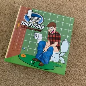 Toilet golf game